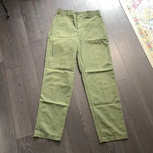 Vintage Army Green Surplus Pants